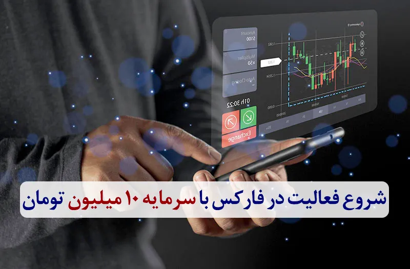 چگونه با ۱۰ میلیون تومان در فارکس شروع کنیم؟ (راهنمای کامل مبتدیان)